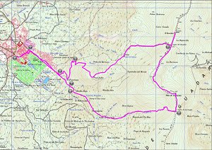 Mapa de la ruta